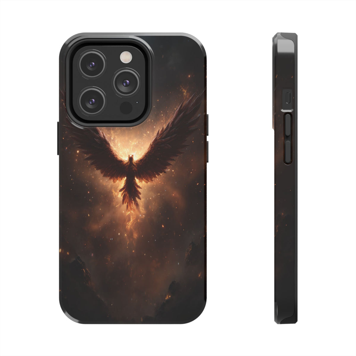 Funda Premium MINUX para iPhone y Samsung Galaxy - Phoenix Rise