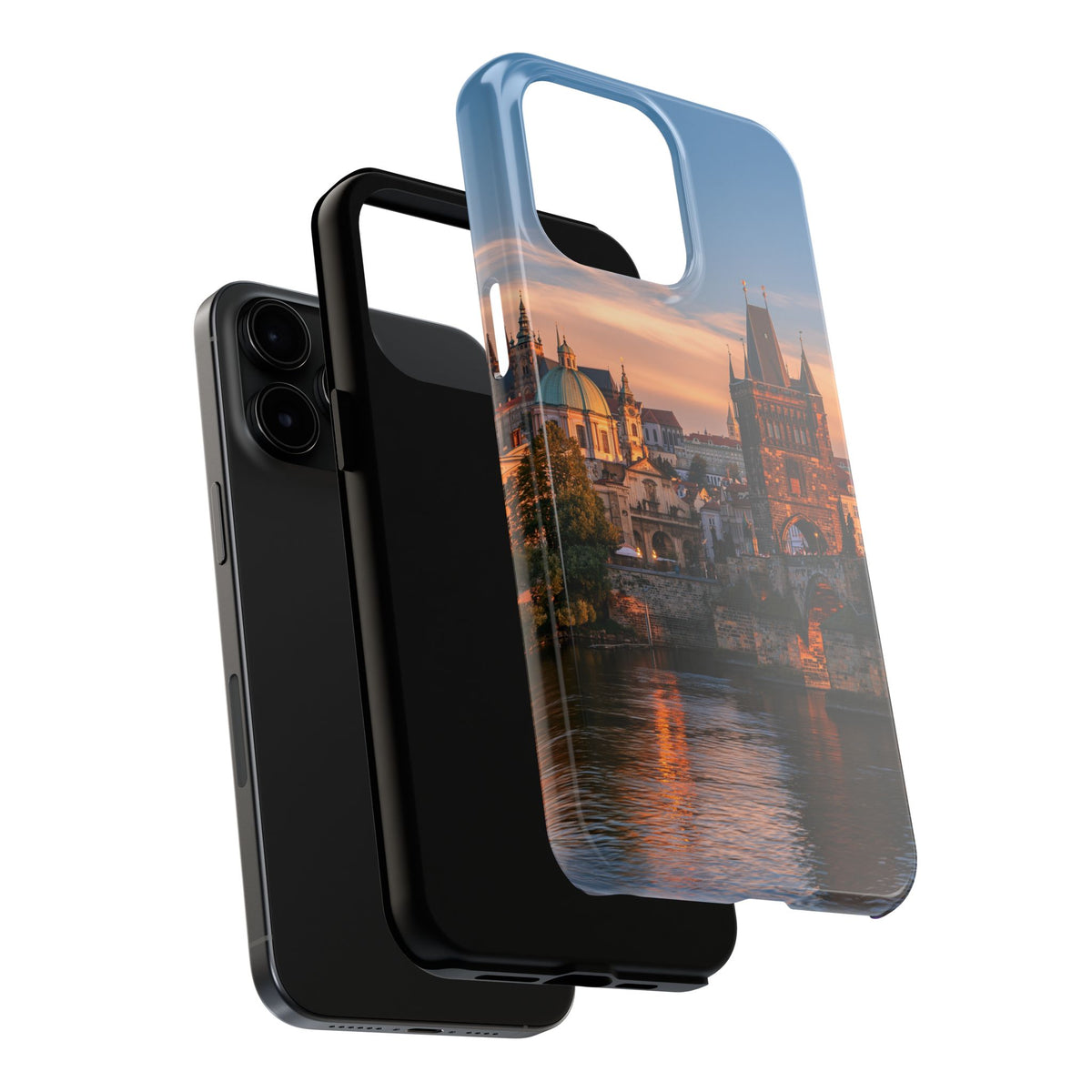 Funda Premium MINUX para iPhone y Samsung Galaxy - Praga