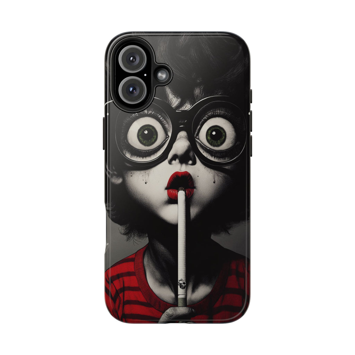 Fundas Premium MINUX para iPhone y Samsung Galaxy - Strange Little Smoker