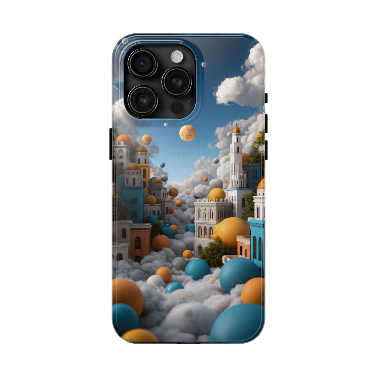 Funda Premium MINUX para iPhone y Samsung Galaxy - Sky