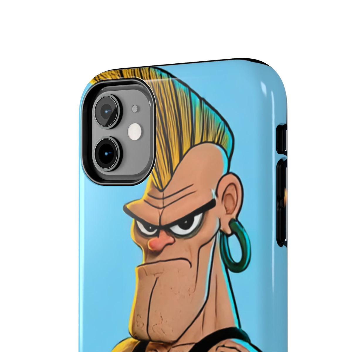 Funda Premium MINUX para iPhone y Samsung Galaxy - Golden Punk