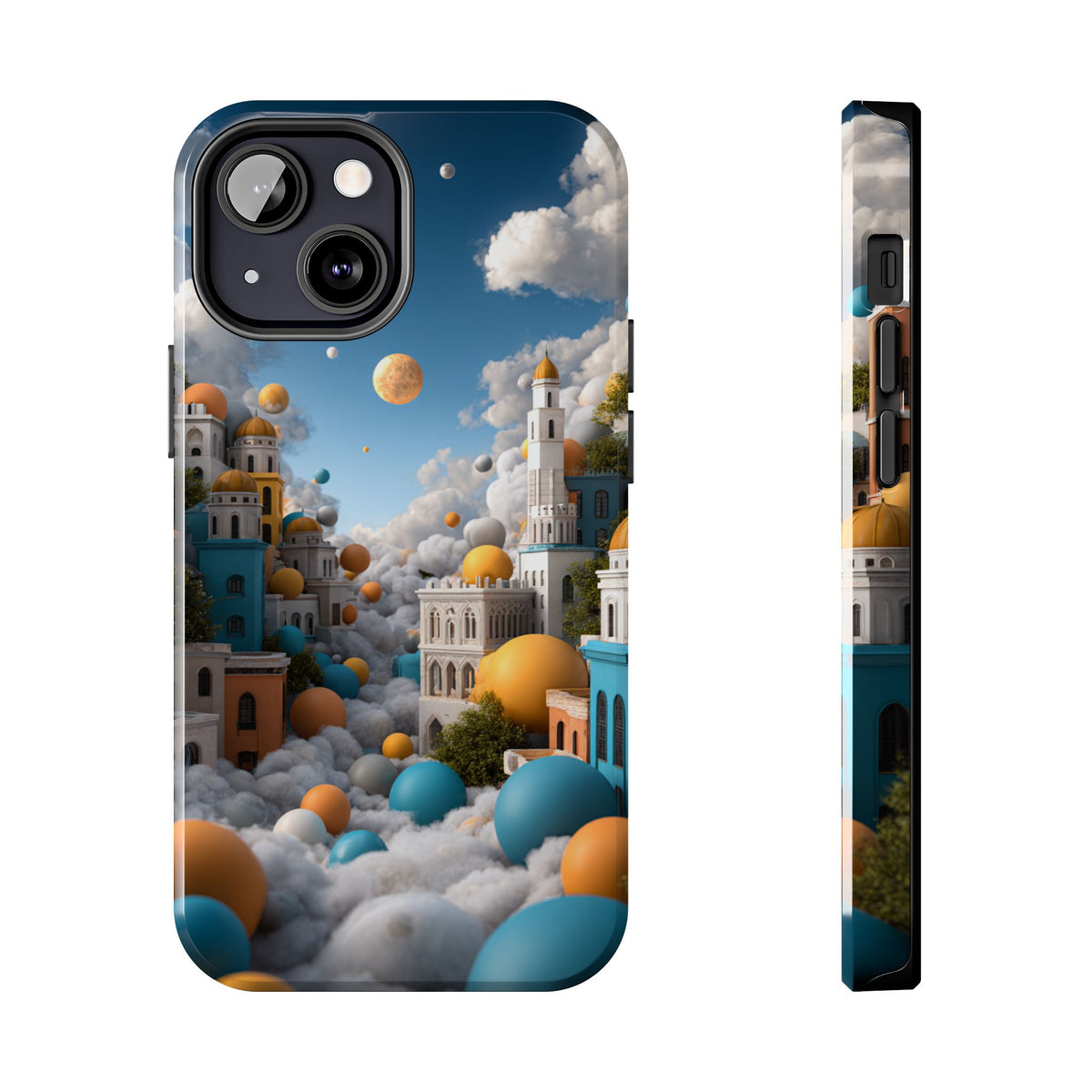 Funda Premium MINUX para iPhone y Samsung Galaxy - Sky