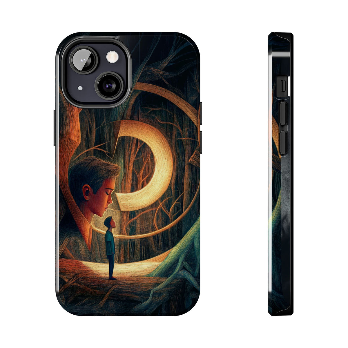 Fundas Premium MINUX para iPhone y Samsung Galaxy - Moonlit Passage