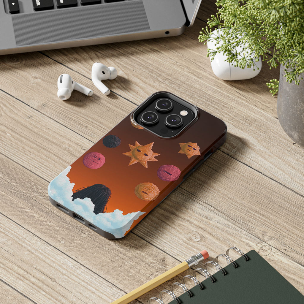 Fundas Premium MINUX para iPhone y Samsung Galaxy - Celestial Shapes