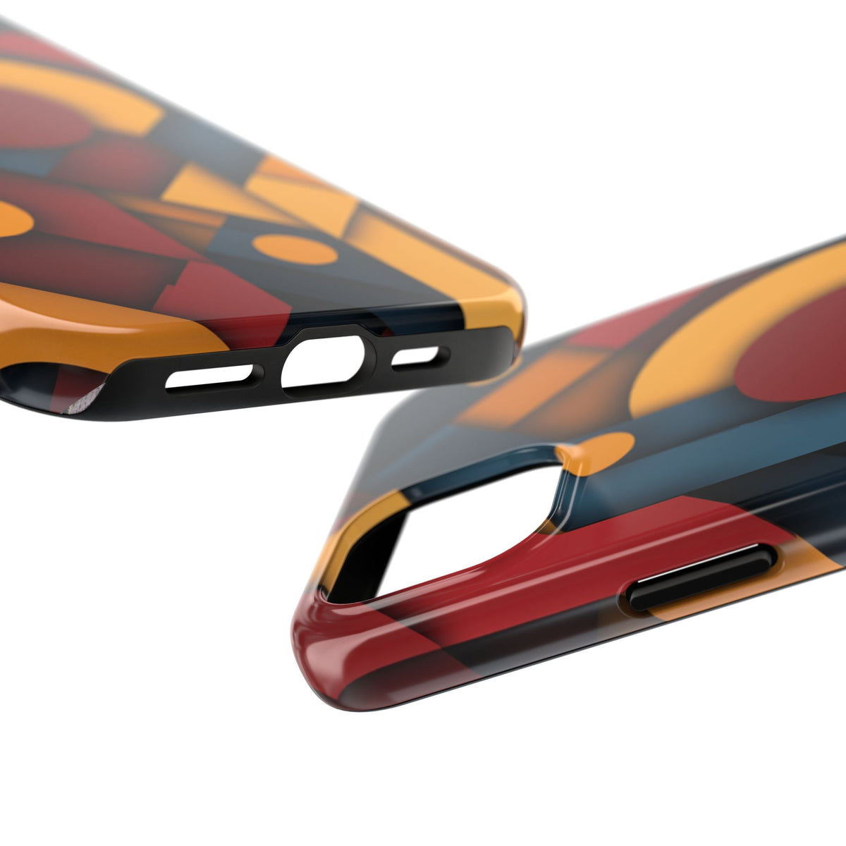 Fundas Premium MINUX para iPhone y Samsung Galaxy - Geometric Pulse