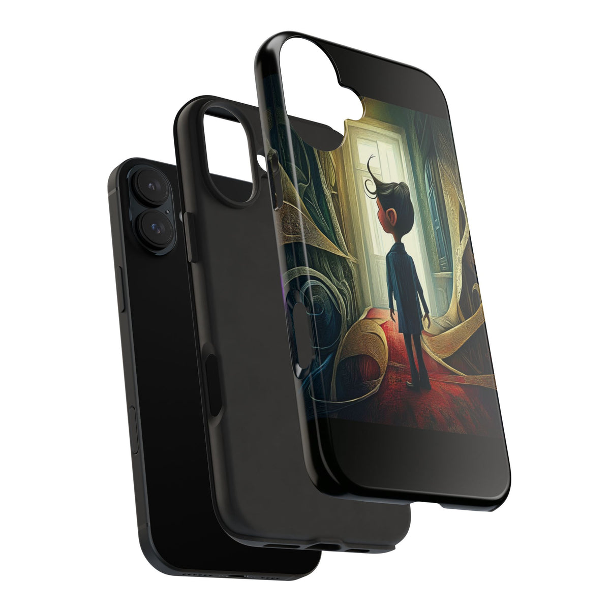 Fundas Premium MINUX para iPhone y Samsung Galaxy - Silent Corridor