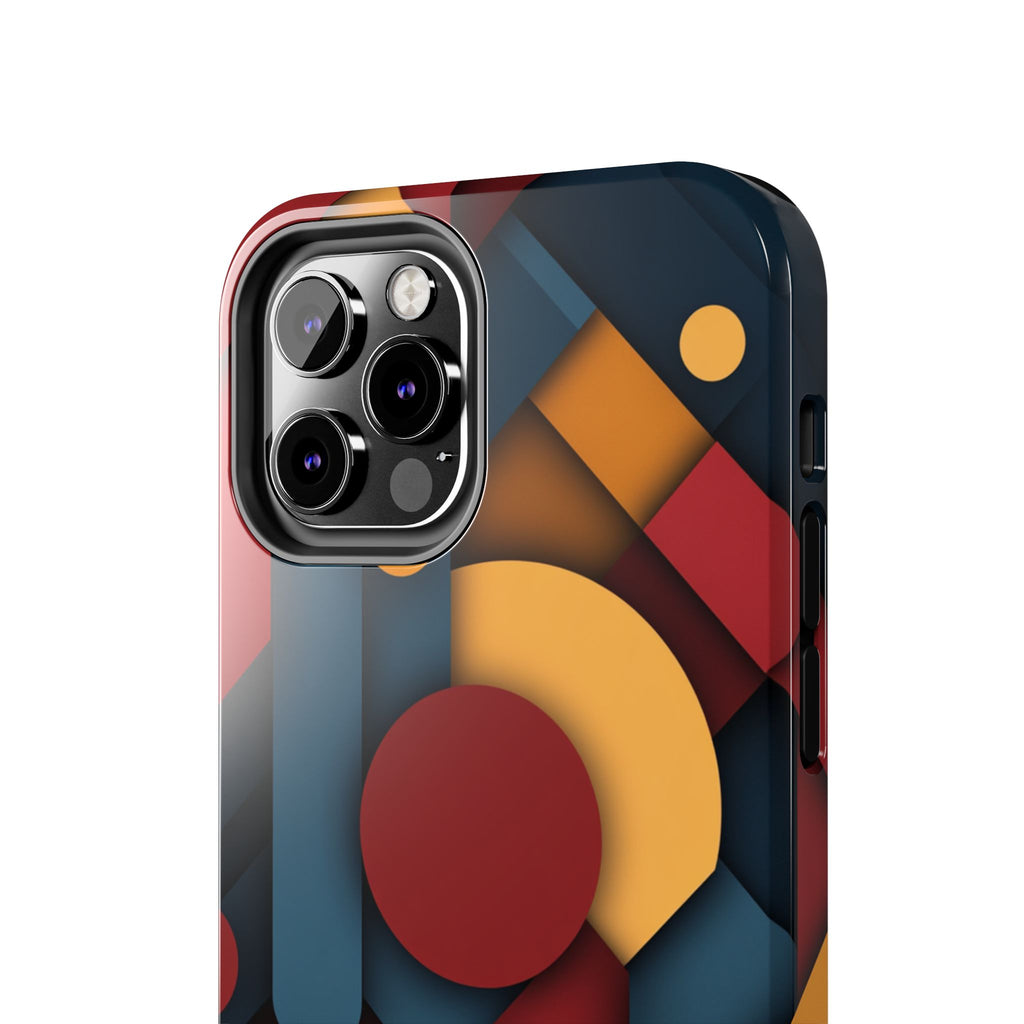 Fundas Premium MINUX para iPhone y Samsung Galaxy - Geometric Pulse