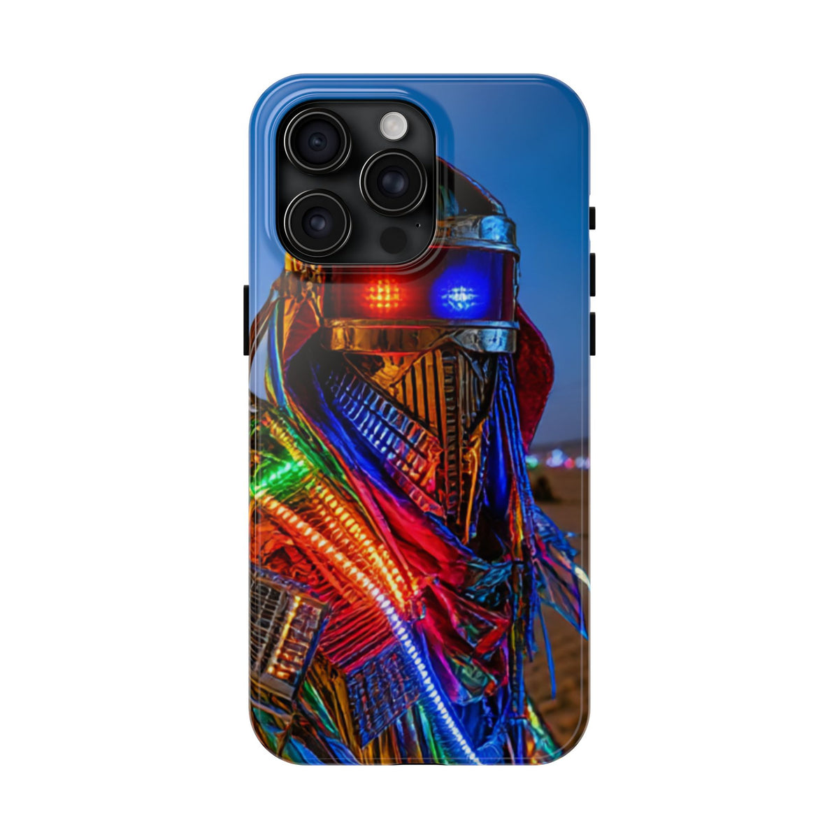 Funda Premium MINUX para iPhone y Samsung Galaxy - Cyberpunk Rave 001