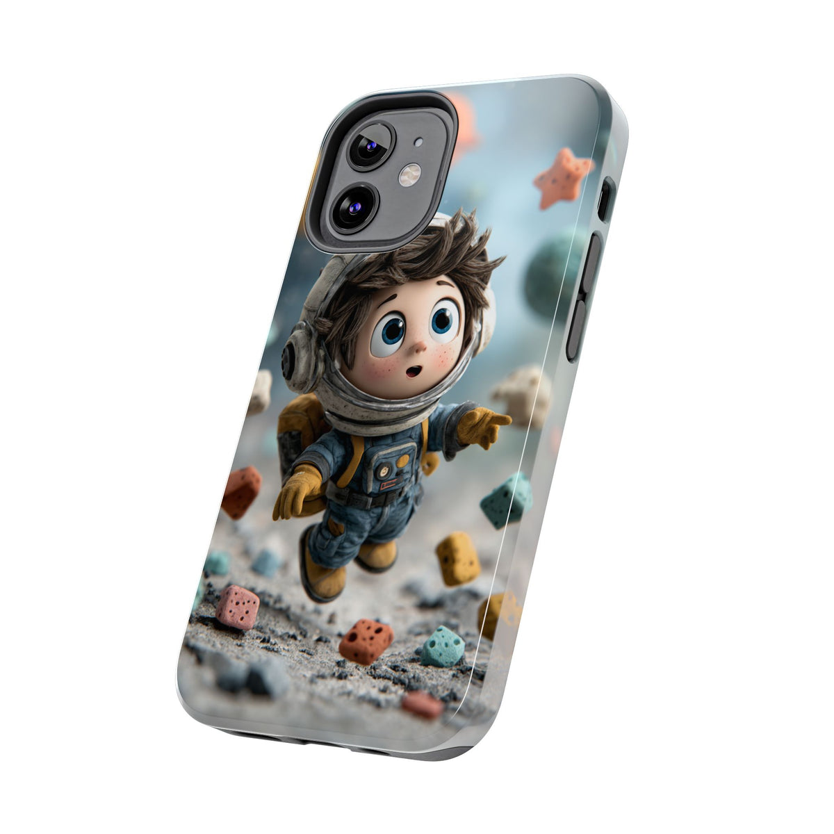 Funda Premium MINUX para iPhone y Samsung Galaxy - Astronaut child