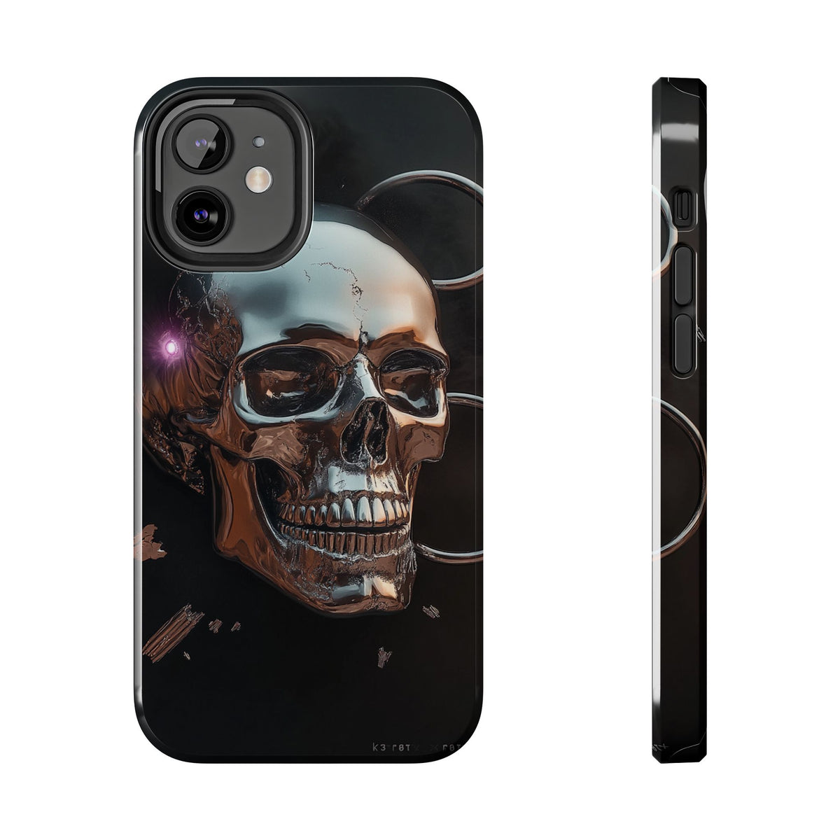 Funda Premium MINUX para iPhone y Samsung Galaxy - Iron Skull 002