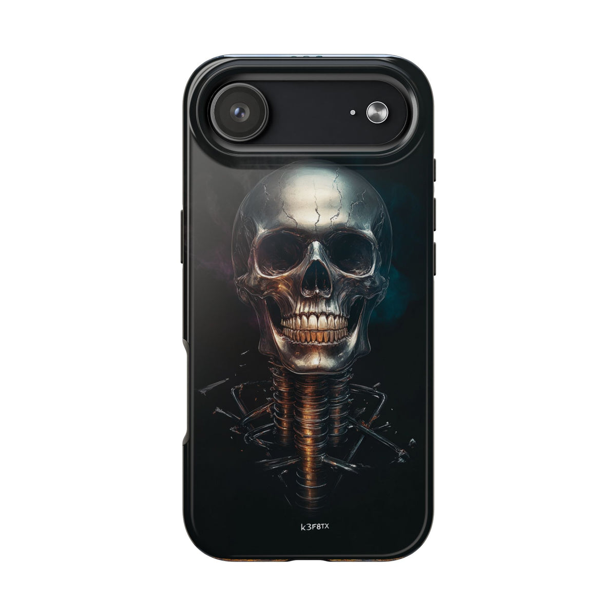 Funda Premium MINUX para iPhone y Samsung Galaxy - Iron Skull 001