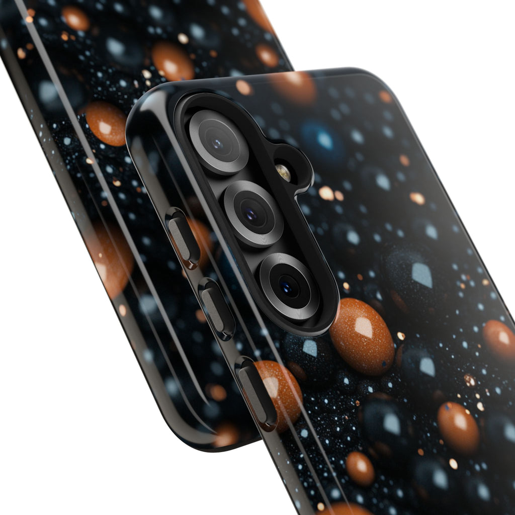 Fundas Premium MINUX para iPhone y Samsung Galaxy - Copper Pearl Constellation
