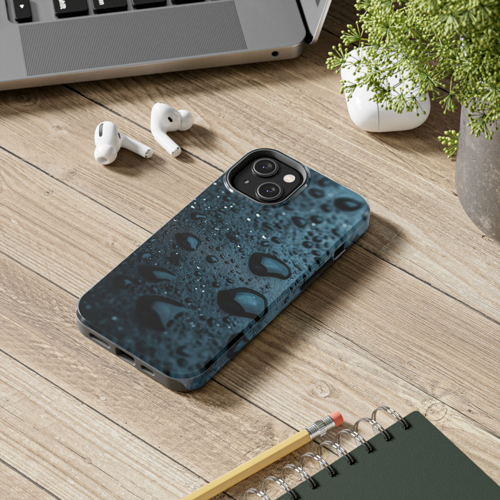 Fundas Premium MINUX para iPhone y Samsung Galaxy - Midnight Water Drops
