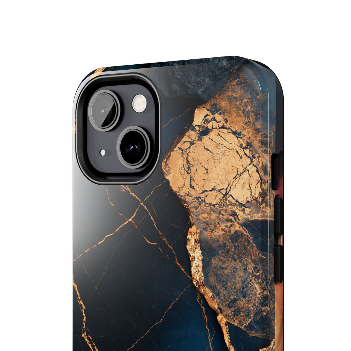 Funda Premium MINUX para iPhone y Samsung Galaxy - Golden Marble