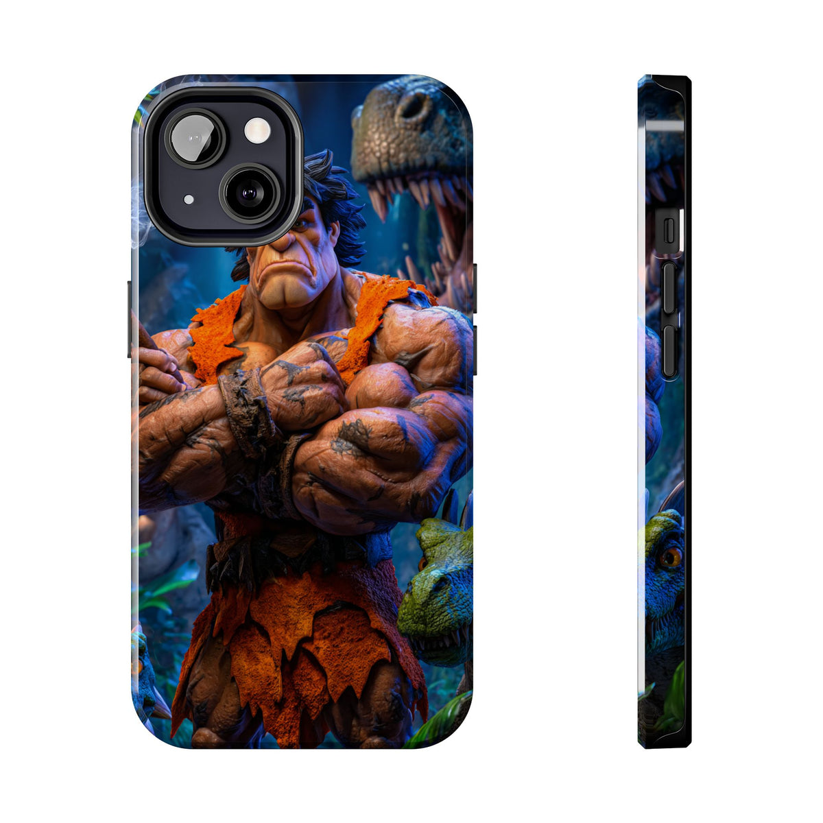 Funda Premium MINUX para iPhone y Samsung Galaxy - Caveman 001