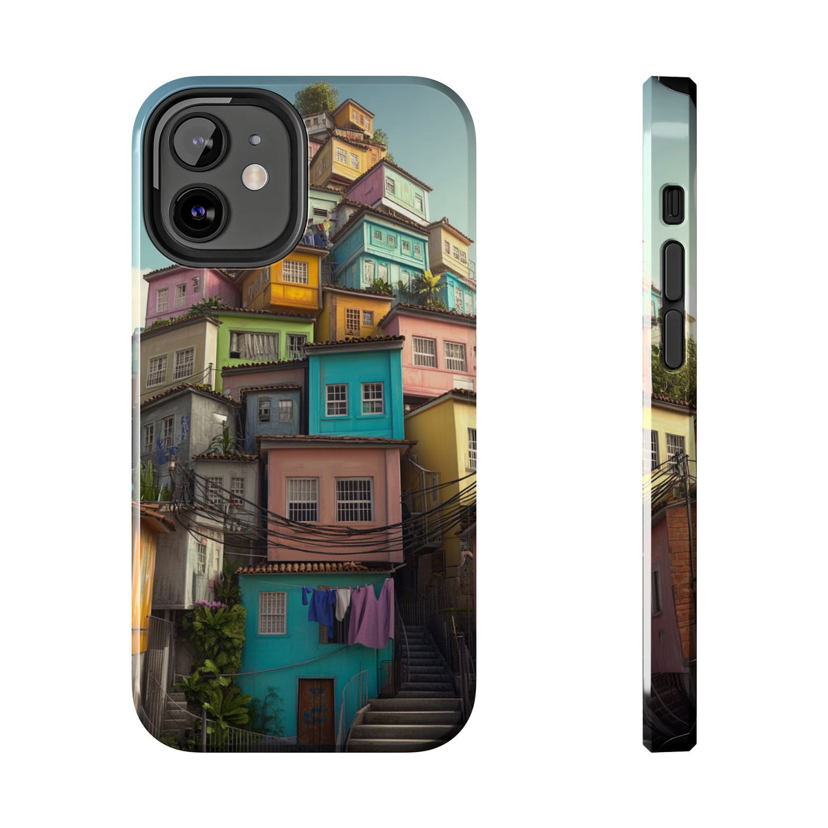 Funda Premium MINUX para iPhone y Samsung Galaxy - Favela 001