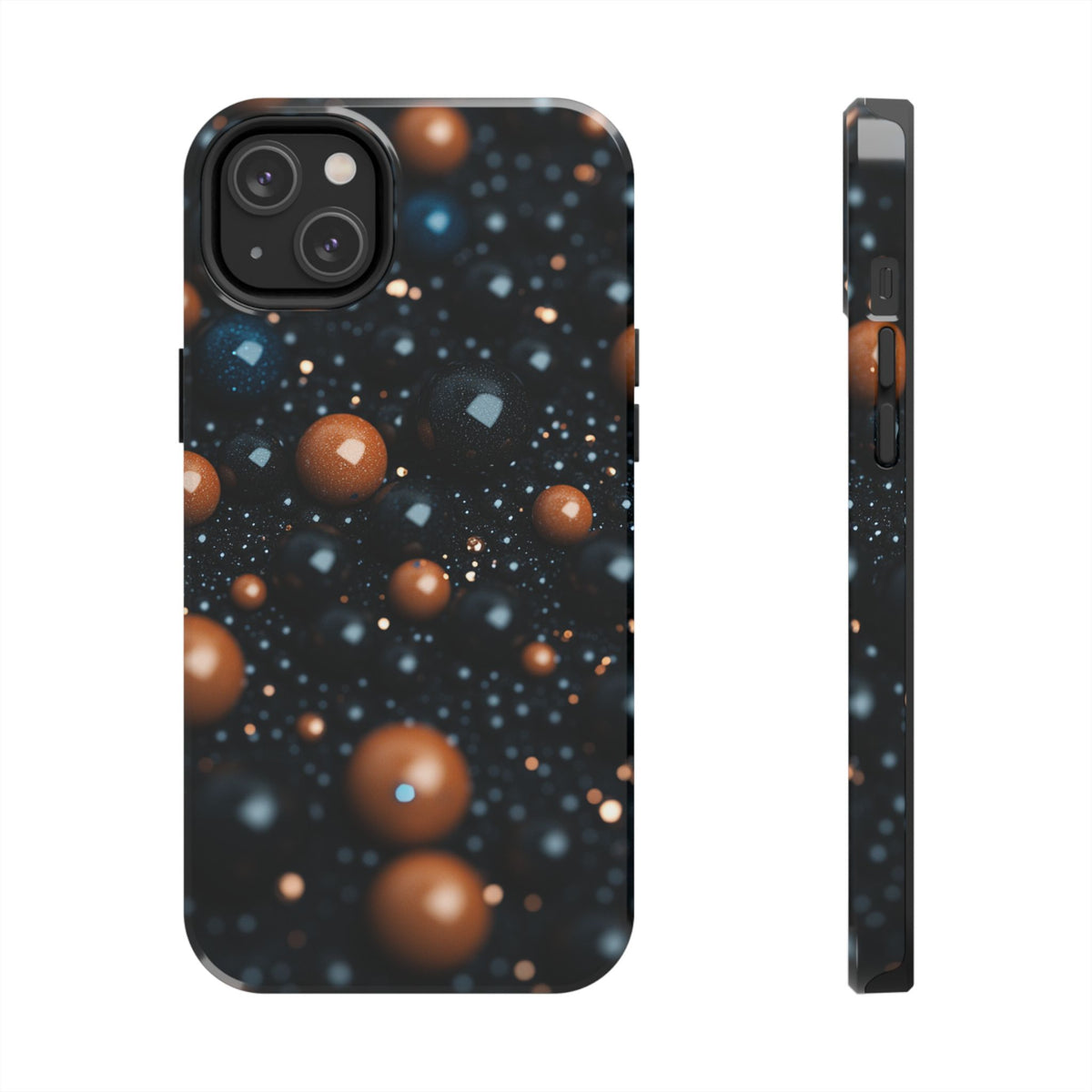 Fundas Premium MINUX para iPhone y Samsung Galaxy - Copper Pearl Constellation