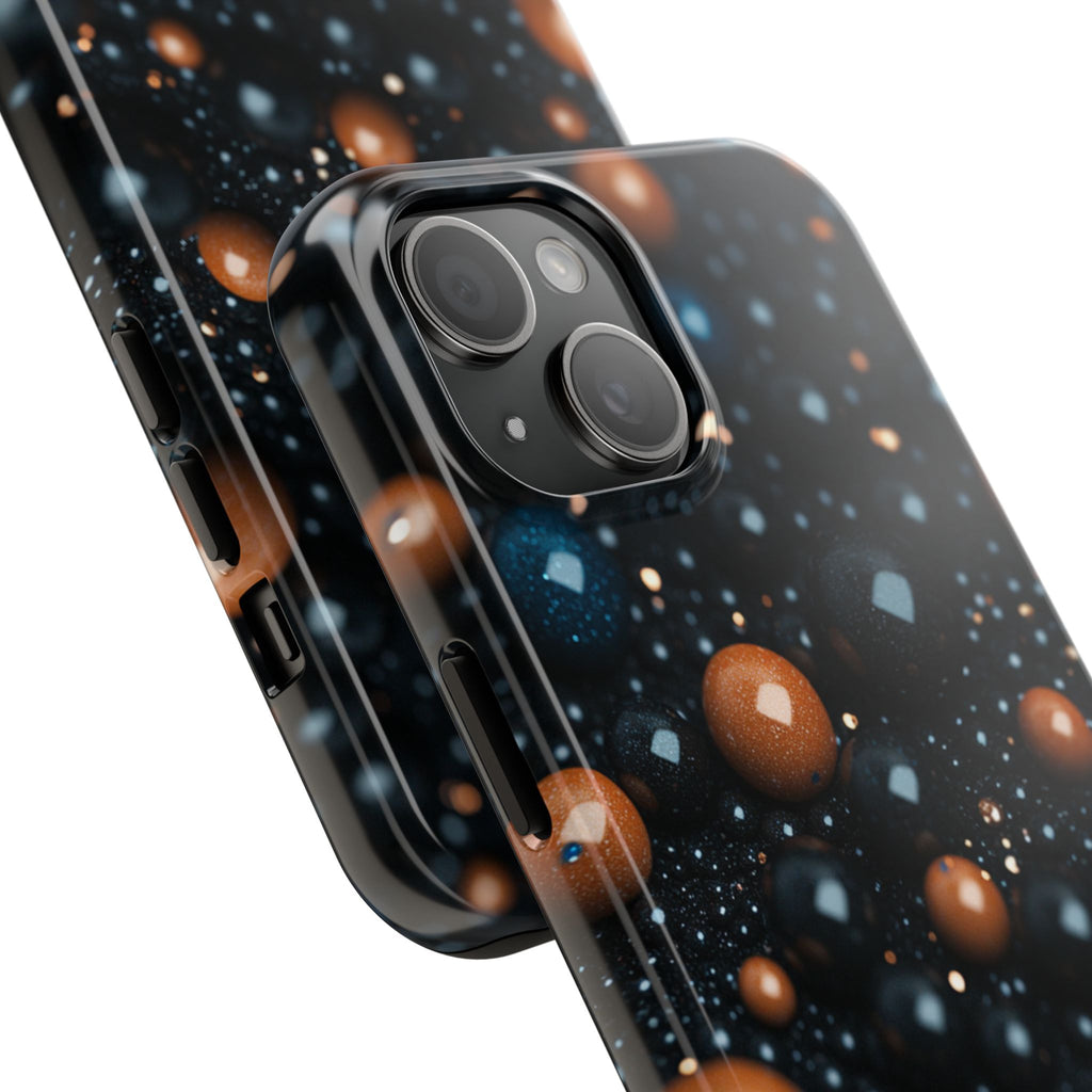 Fundas Premium MINUX para iPhone y Samsung Galaxy - Copper Pearl Constellation