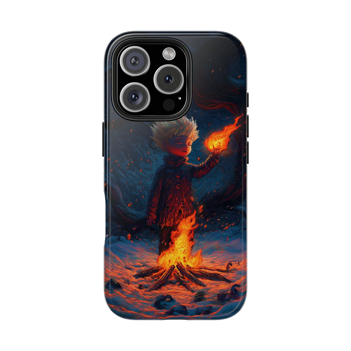 Funda Premium MINUX para iPhone y Samsung Galaxy - Winter Spark