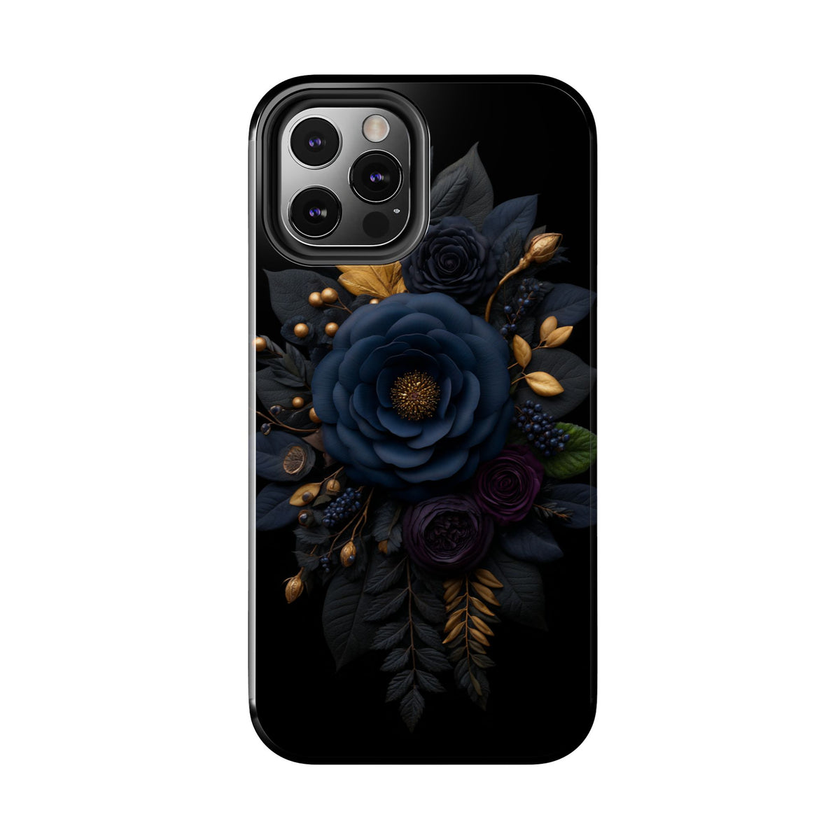 Funda Premium MINUX para iPhone y Samsung Galaxy - Blue Rose