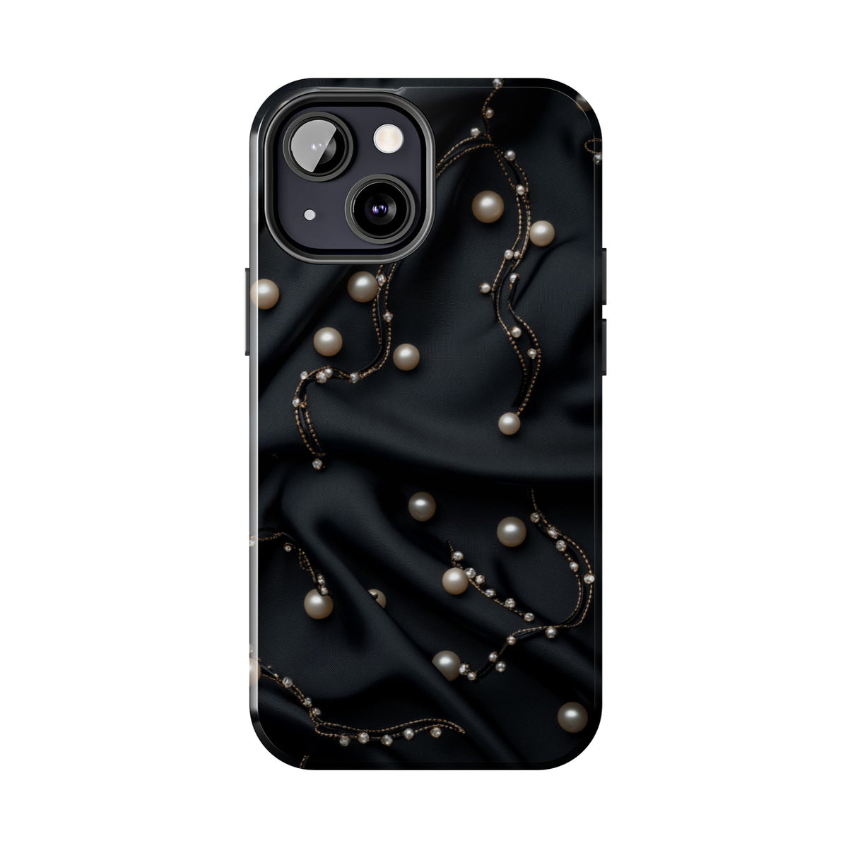 Fundas Premium MINUX para iPhone y Samsung Galaxy - Pearl Chain Velvet