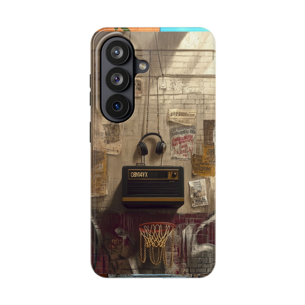 Funda Premium MINUX para iPhone y Samsung Galaxy - Street Radio 003