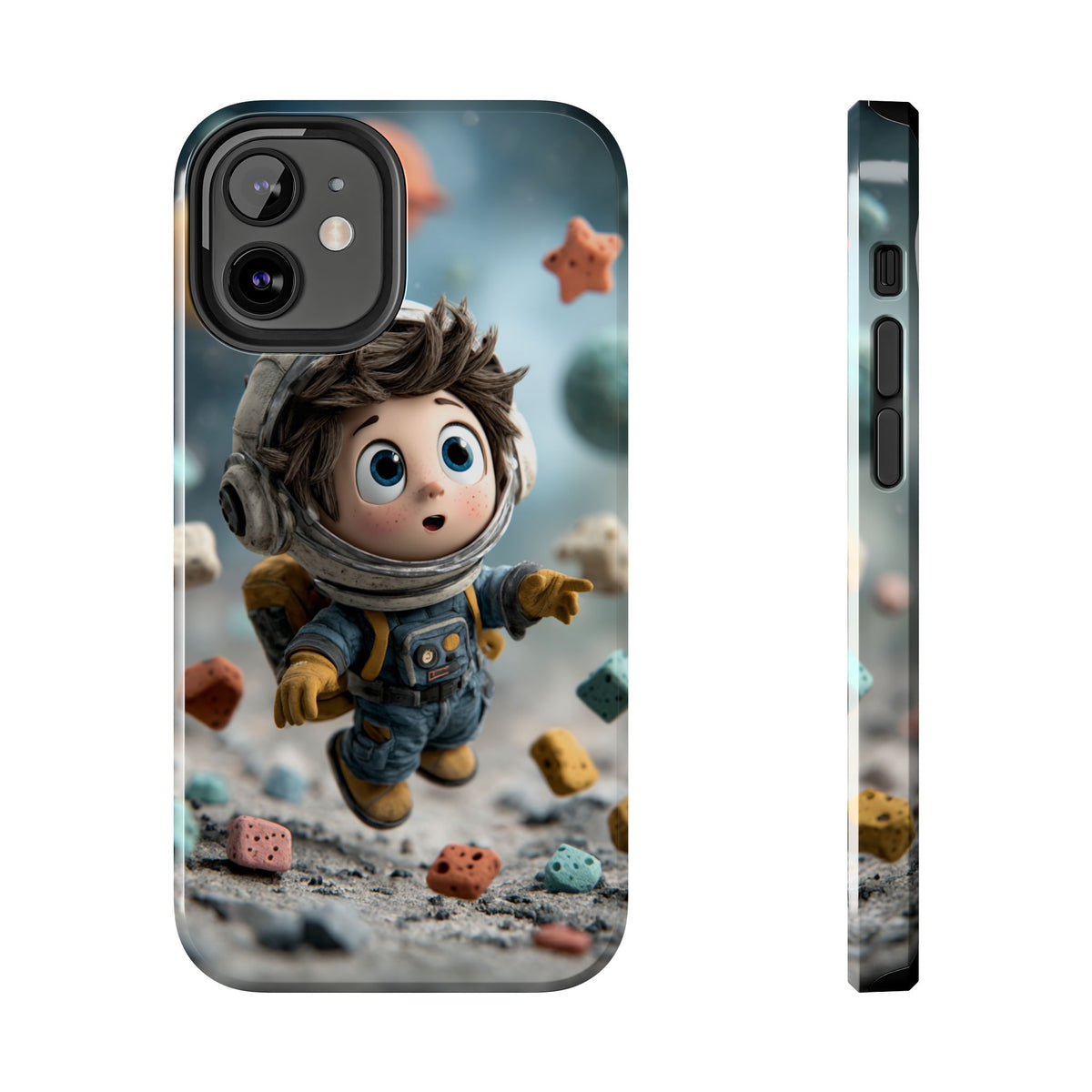 Funda Premium MINUX para iPhone y Samsung Galaxy - Astronaut child