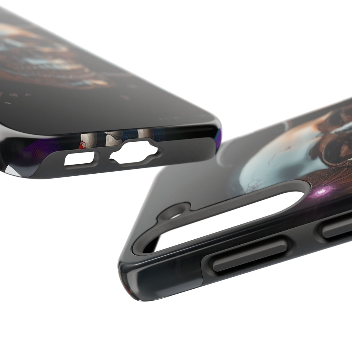 Funda Premium MINUX para iPhone y Samsung Galaxy - Iron Skull 002