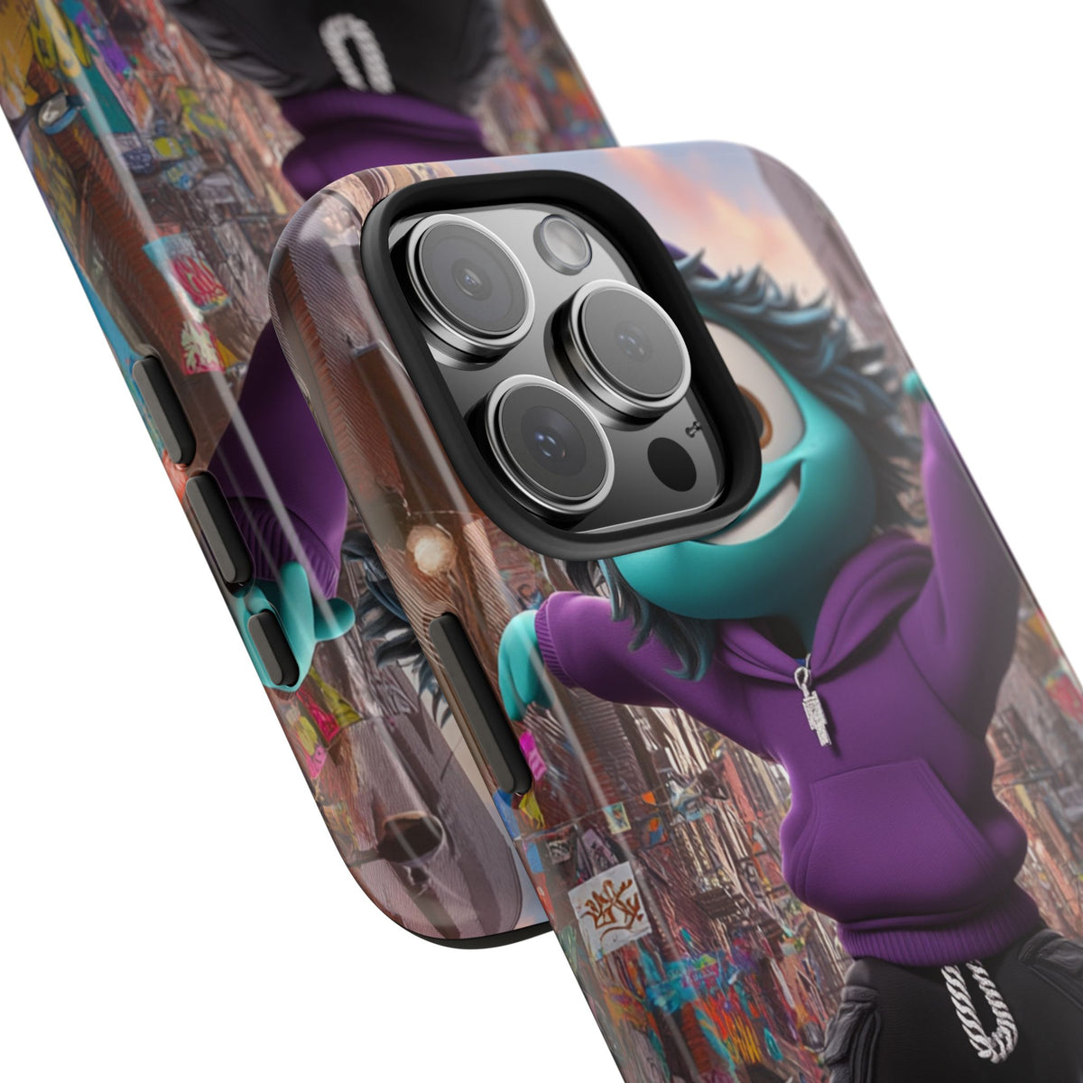 Funda Premium MINUX para iPhone y Samsung Galaxy - Alien Boy 002