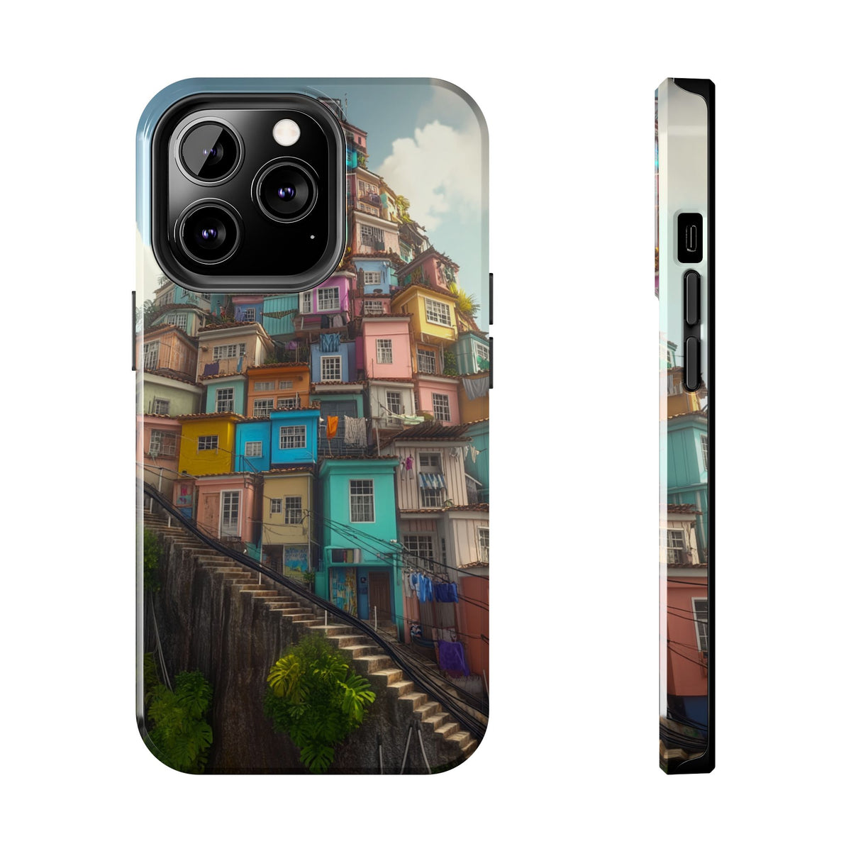 Funda Premium MINUX para iPhone y Samsung Galaxy - Favela 003