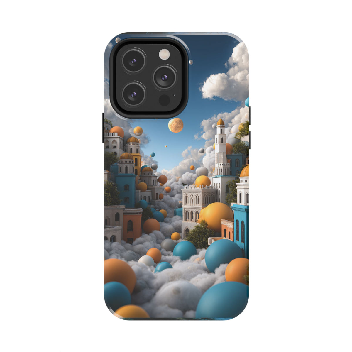 Funda Premium MINUX para iPhone y Samsung Galaxy - Sky
