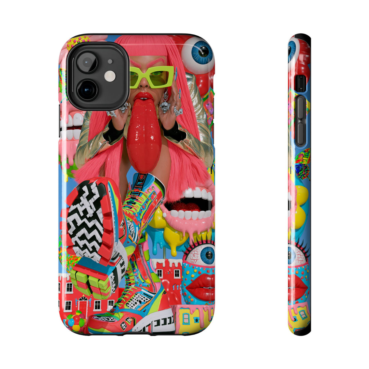 Fundas Premium MINUX para iPhone y Samsung Galaxy - Crimson Dream Creature