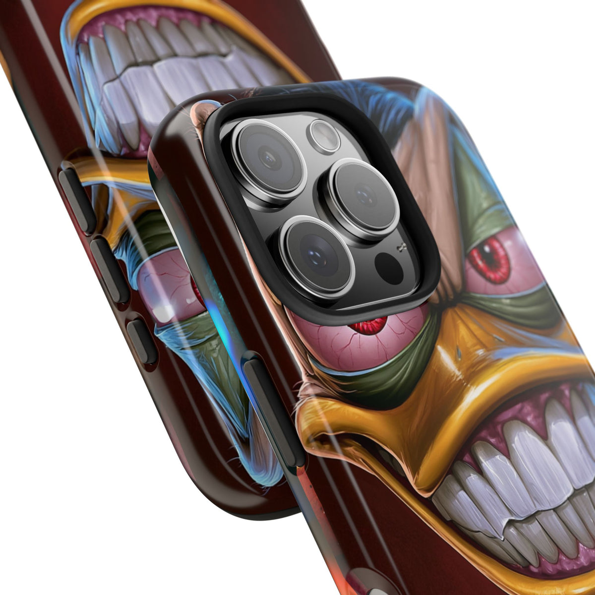 Funda Premium MINUX para iPhone y Samsung Galaxy - 3D Evil Duck 001