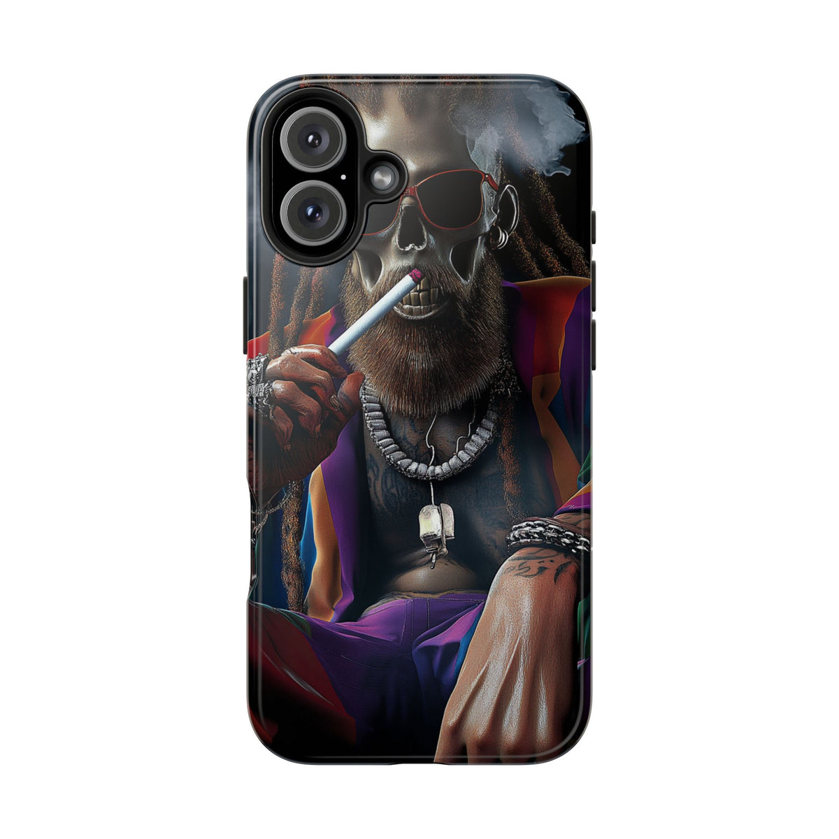Funda Premium MINUX para iPhone y Samsung Galaxy - Dread Smoke