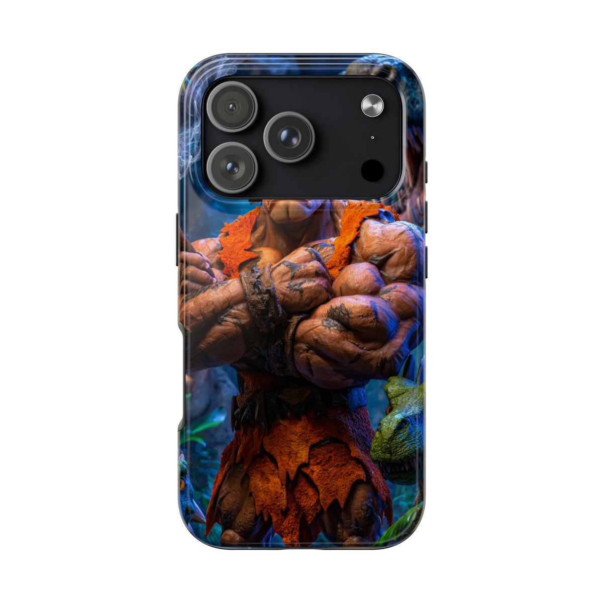 Funda Premium MINUX para iPhone y Samsung Galaxy - Caveman 001