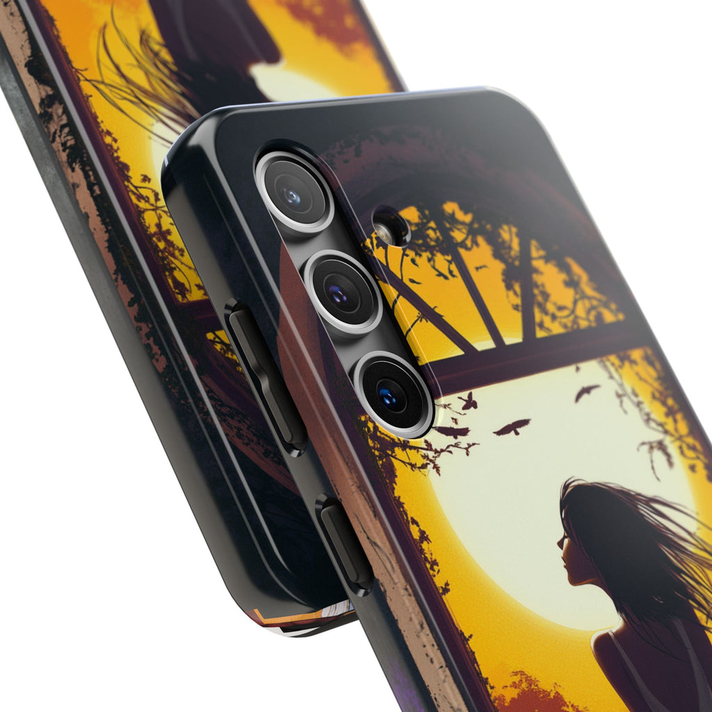 Fundas Premium MINUX para iPhone y Samsung Galaxy - Autumn Window