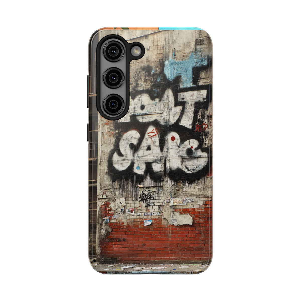 Funda Premium MINUX para iPhone y Samsung Galaxy - Graffiti Wall X