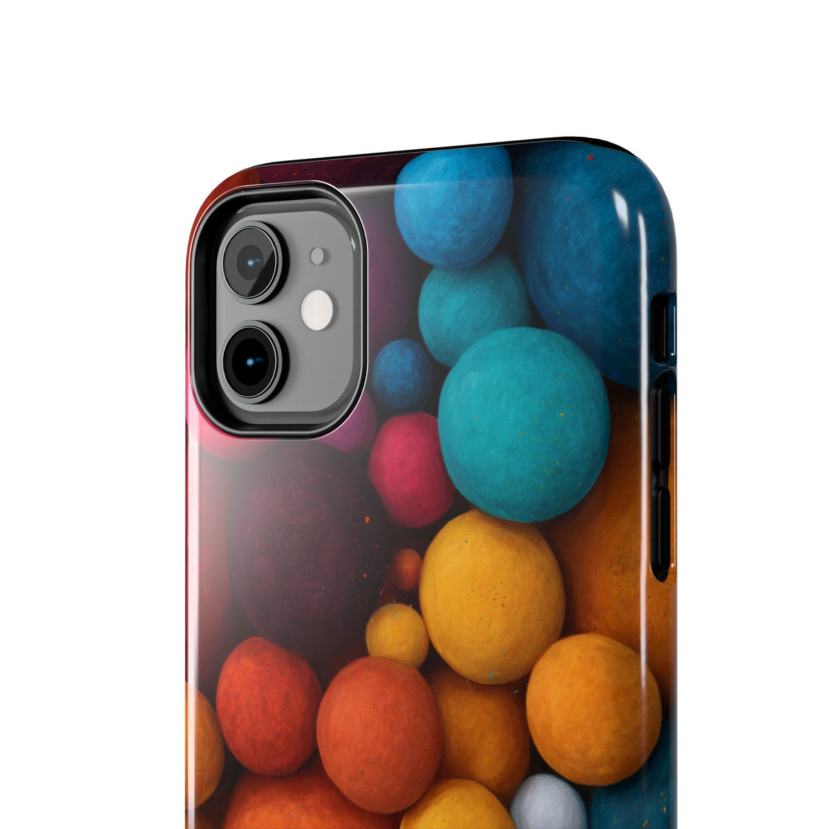 Funda Premium MINUX para iPhone y Samsung Galaxy - Colour balls 2