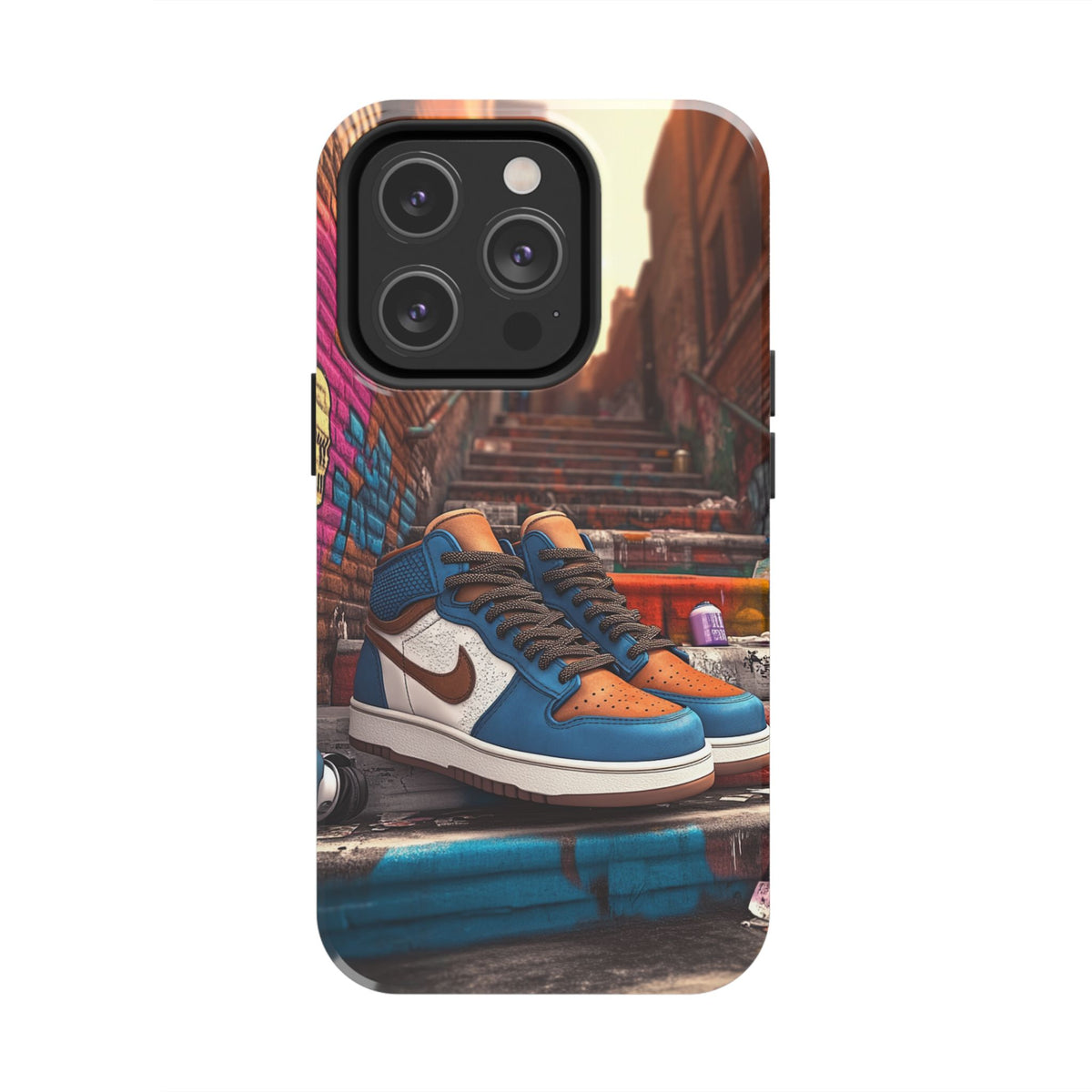 Funda Premium MINUX para iPhone y Samsung Galaxy - Street & Shoes