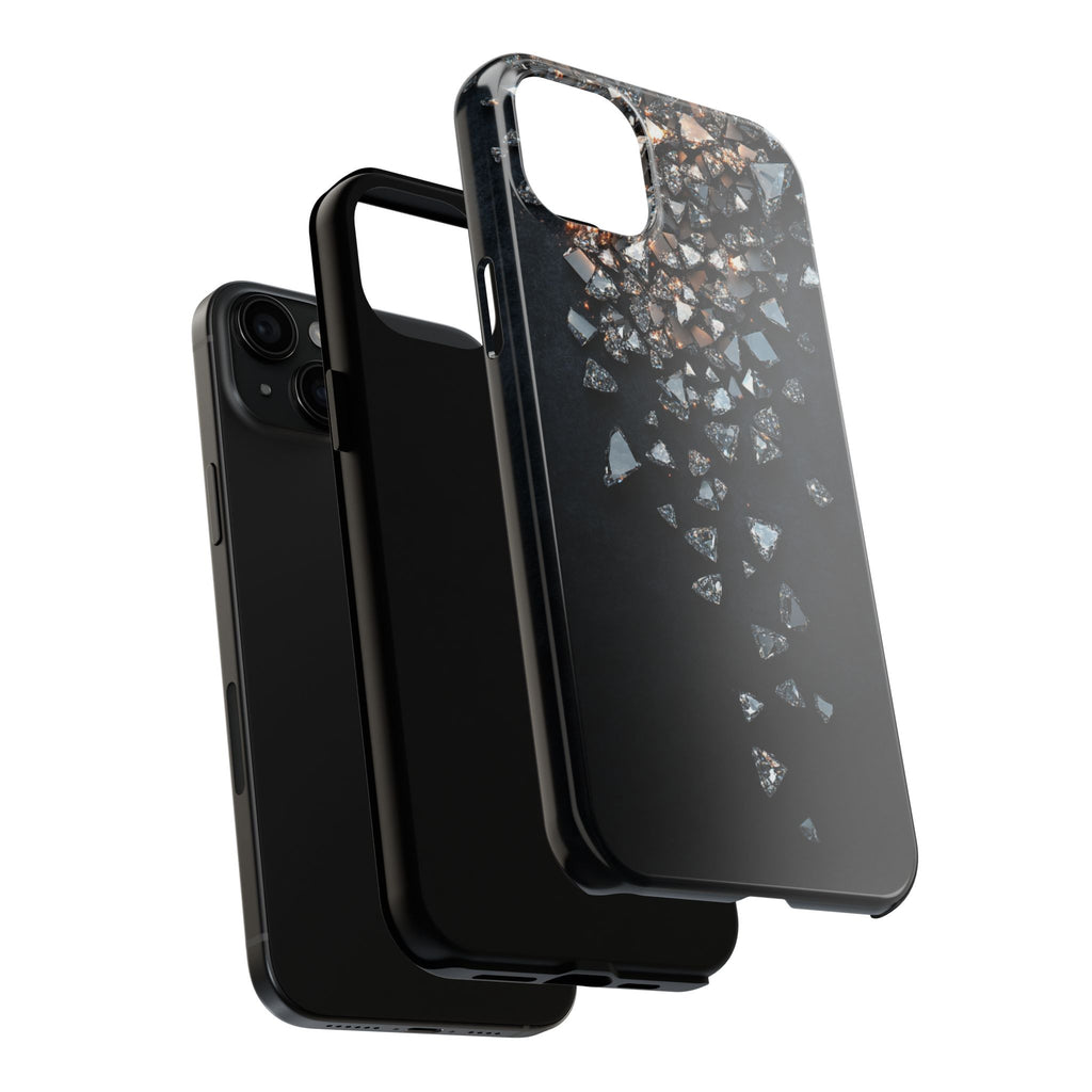 Funda premium  MINUX - Silver Shard Cascade