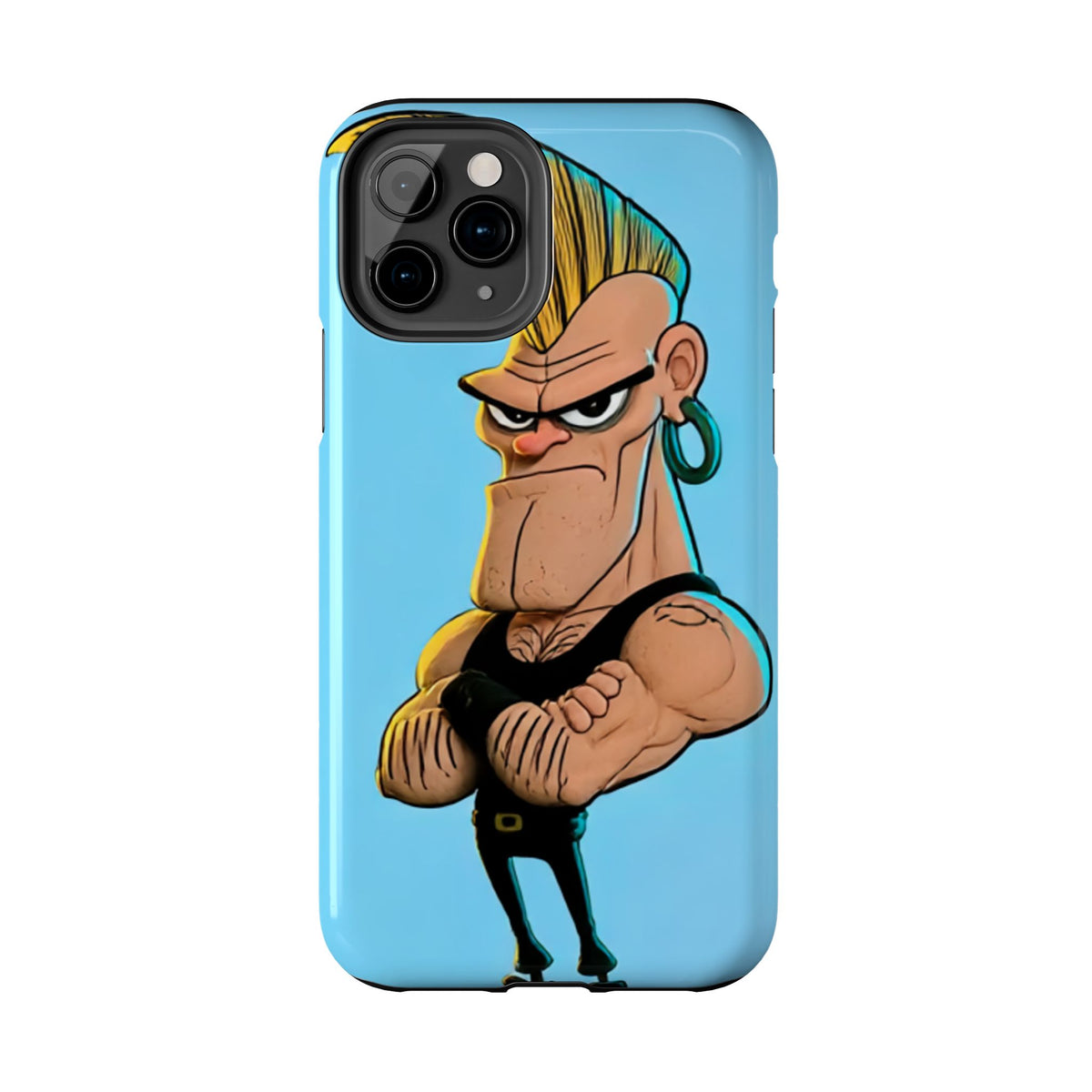 Funda Premium MINUX para iPhone y Samsung Galaxy - Golden Punk