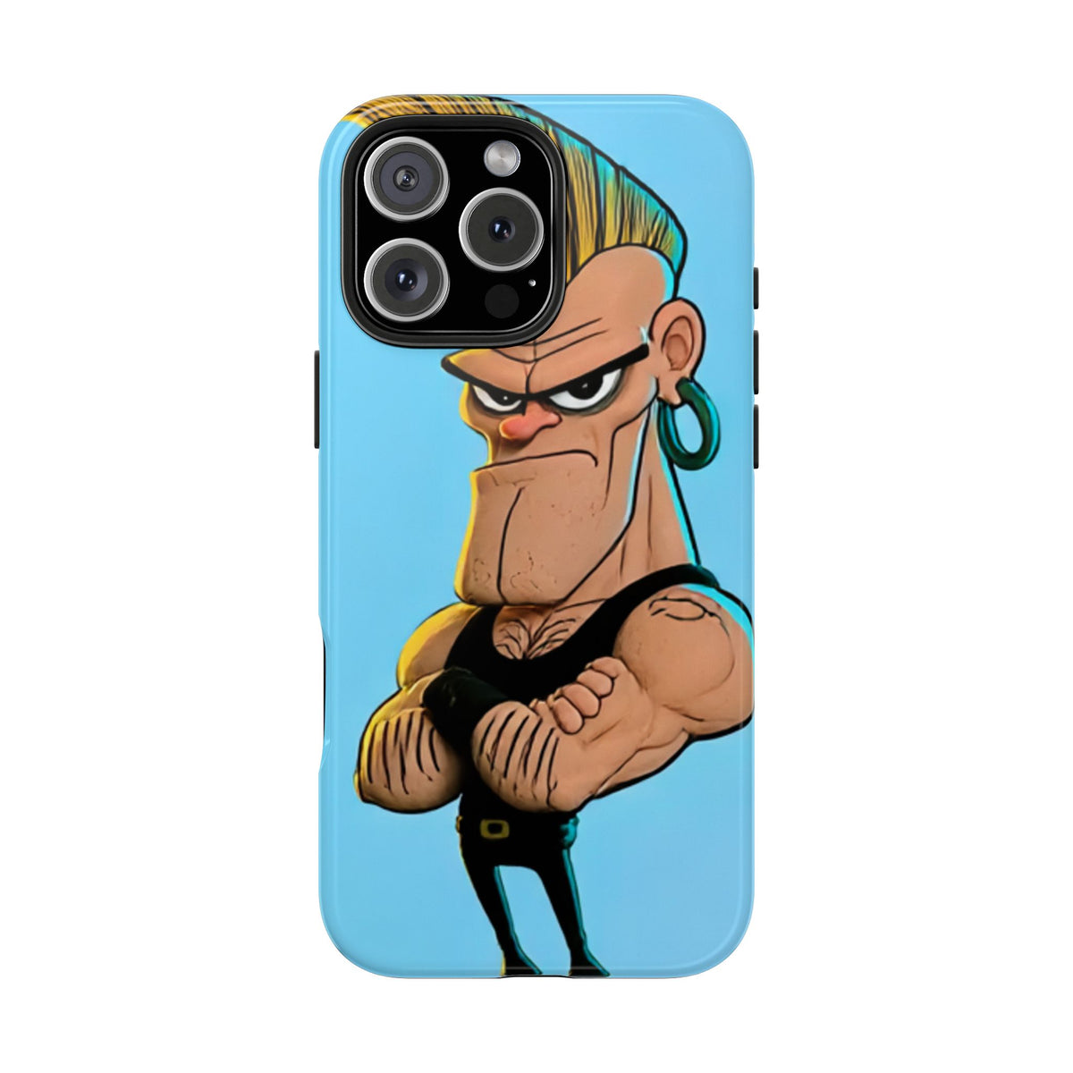 Funda Premium MINUX para iPhone y Samsung Galaxy - Golden Punk