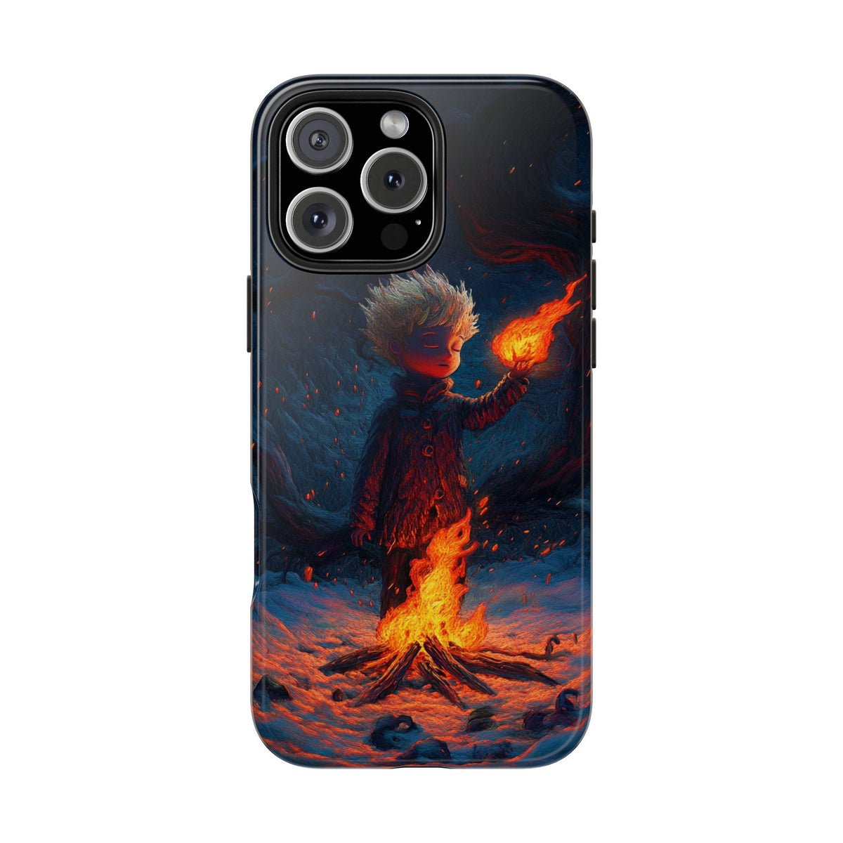 Funda Premium MINUX para iPhone y Samsung Galaxy - Winter Spark