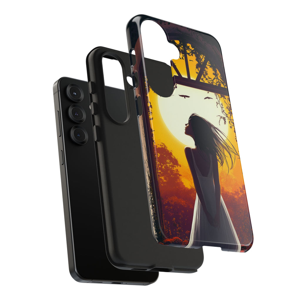 Fundas Premium MINUX para iPhone y Samsung Galaxy - Autumn Window