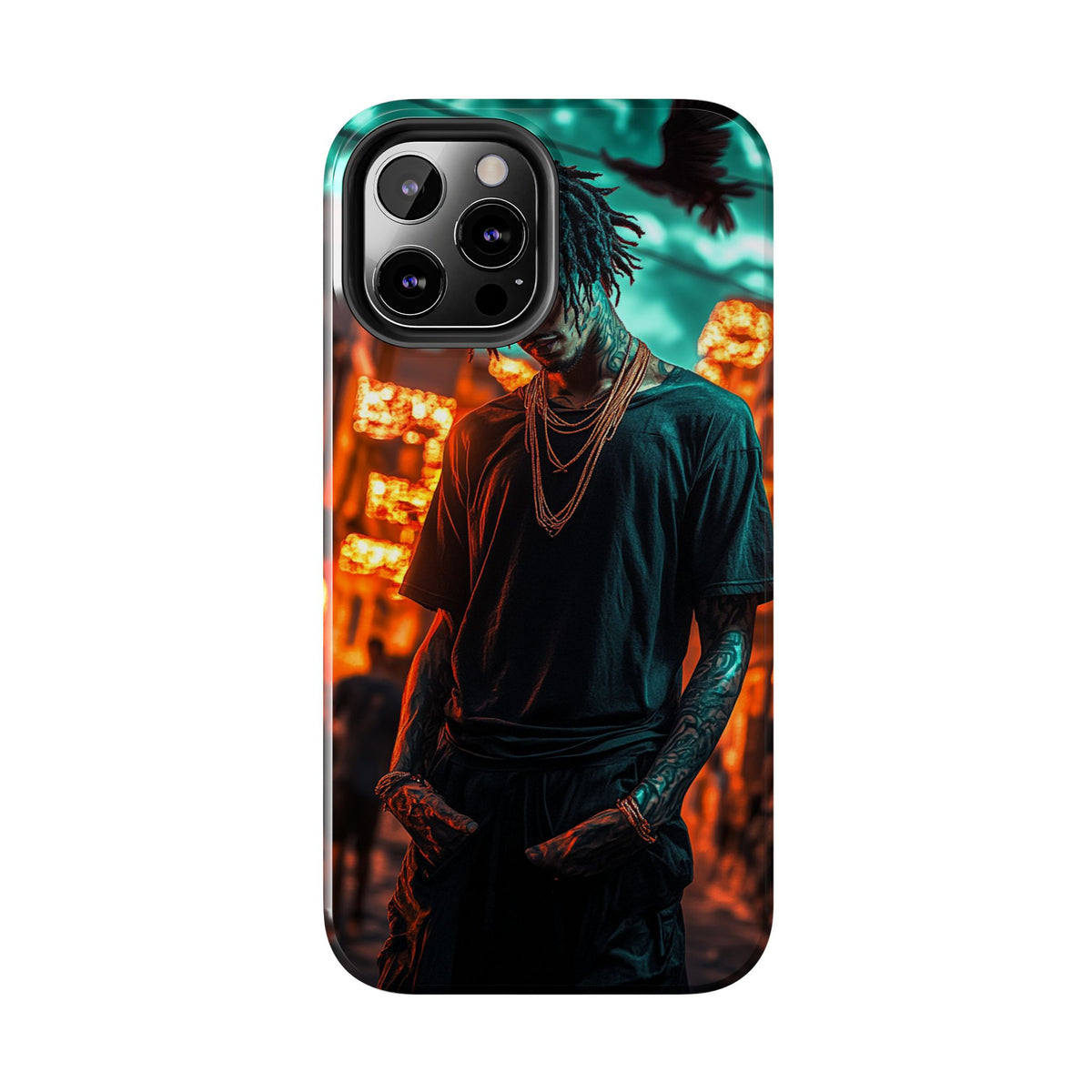 Funda Premium MINUX para iPhone y Samsung Galaxy - Cyber dreads