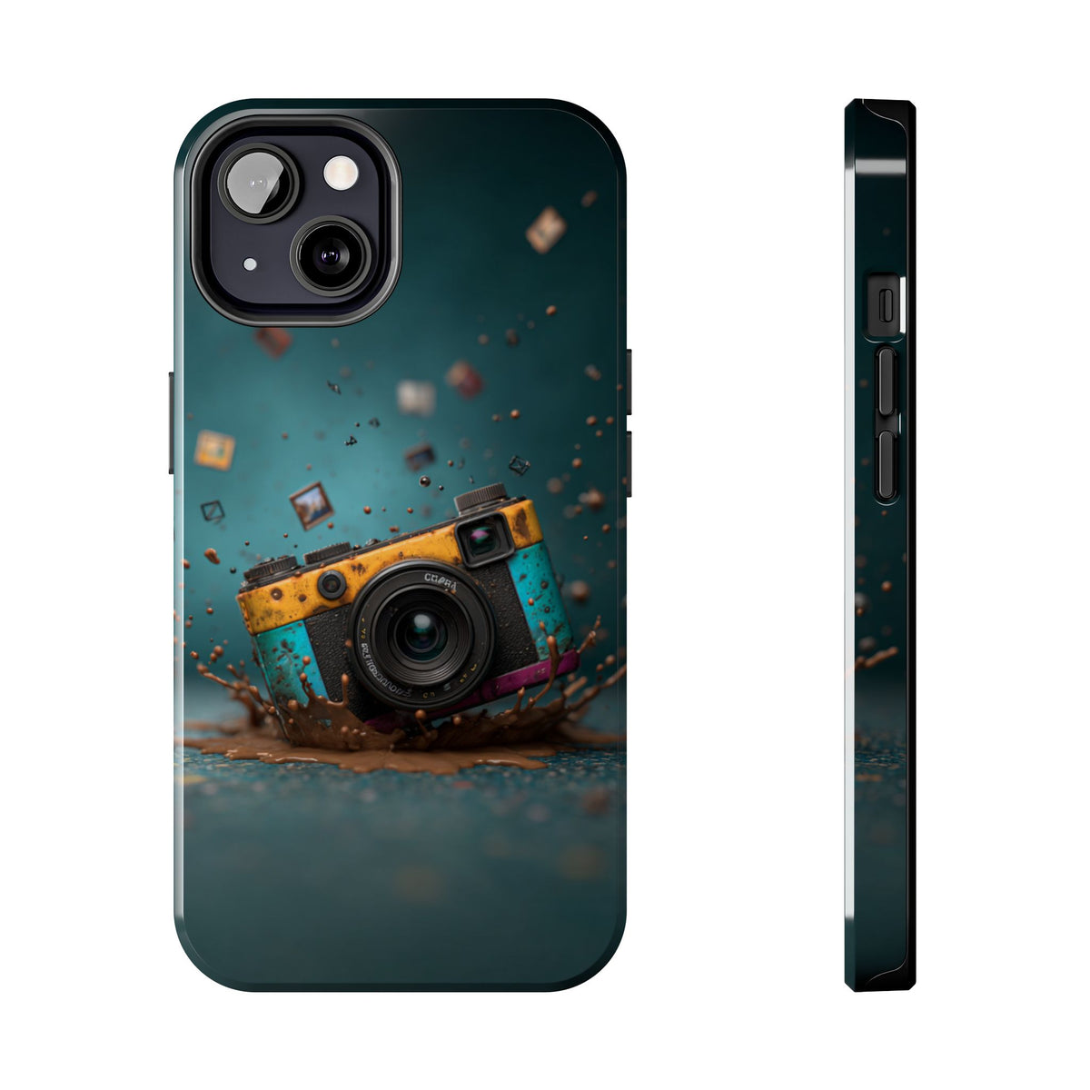 Funda Premium MINUX para iPhone y Samsung Galaxy - Color camera