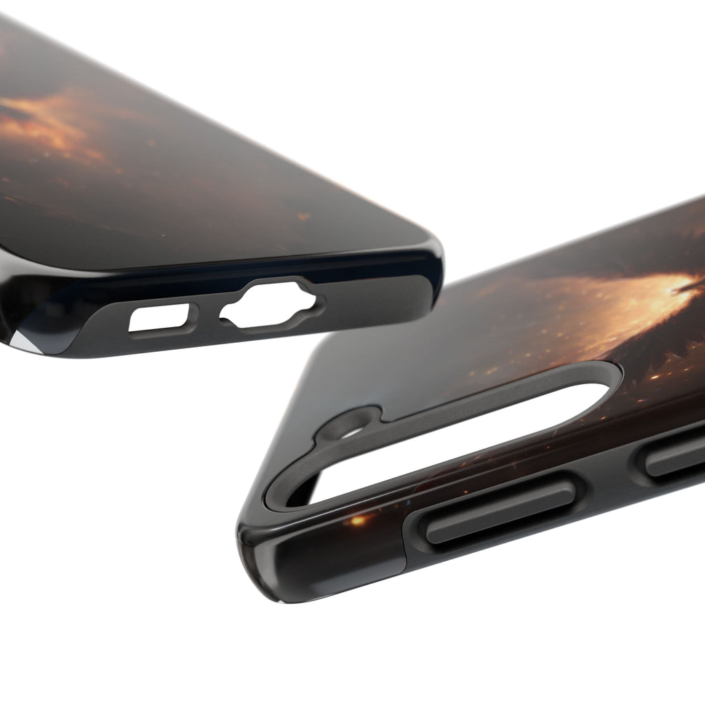 Funda Premium MINUX para iPhone y Samsung Galaxy - Phoenix Rise