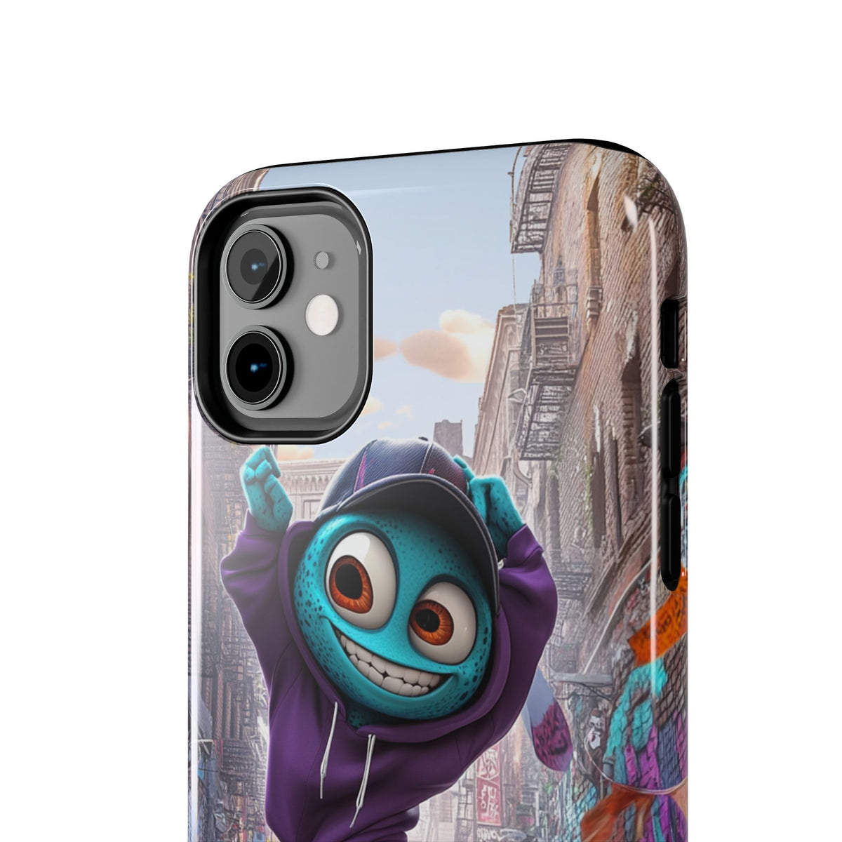 Funda Premium MINUX para iPhone y Samsung Galaxy - Alien Boy 001
