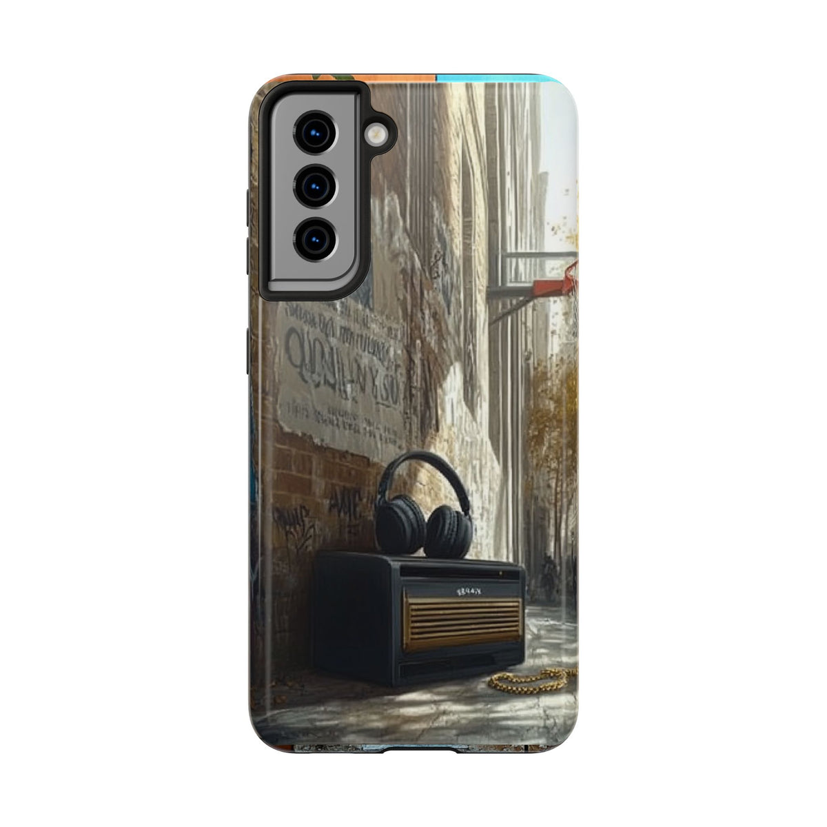 Funda Premium MINUX para iPhone y Samsung Galaxy - Street Radio 002