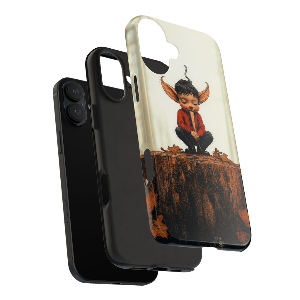 Fundas Premium MINUX para iPhone y Samsung Galaxy - Tiny Forest Guardian